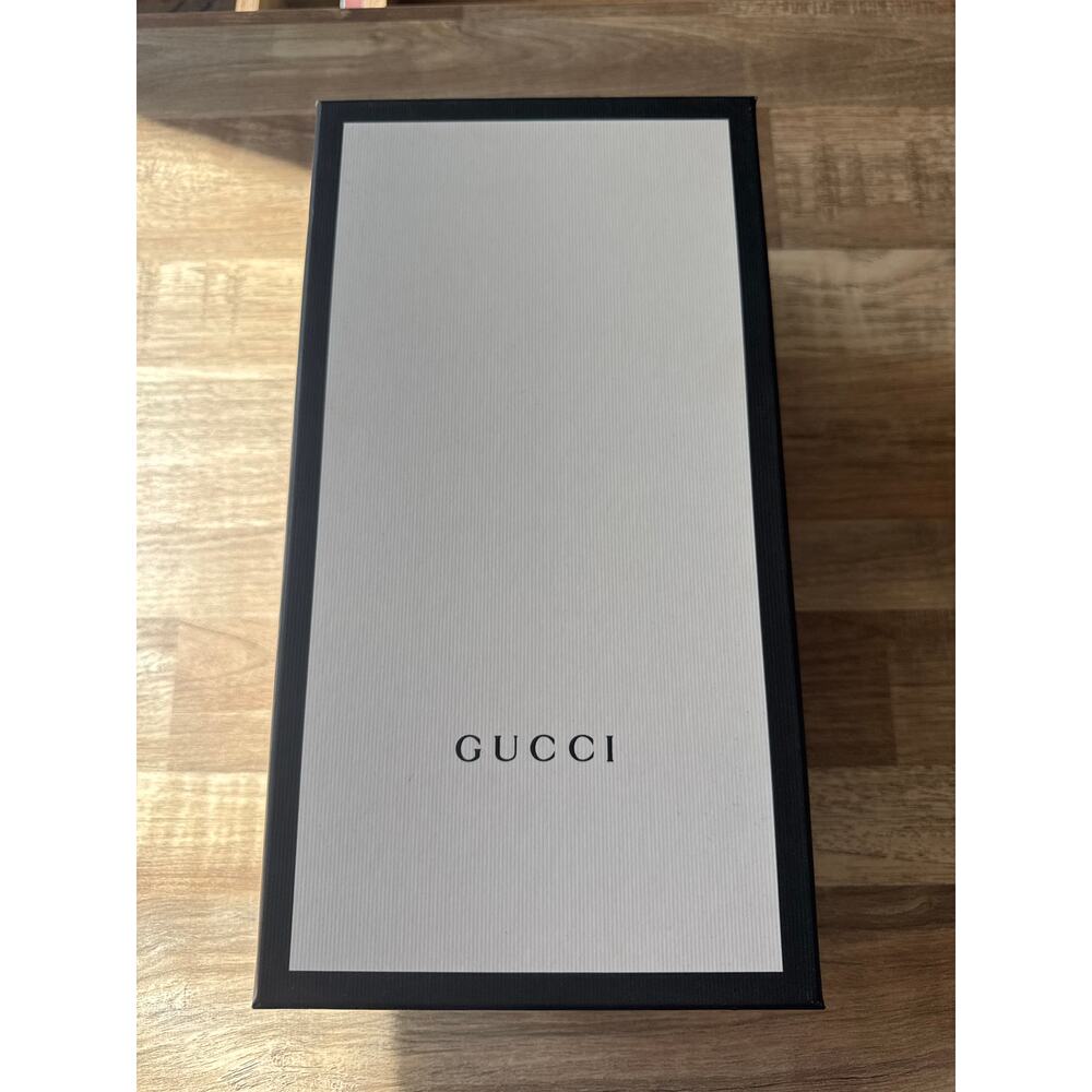 Gucci Sylvie Suede Bow Ballet Flats size 37 - Picture 2 of 9